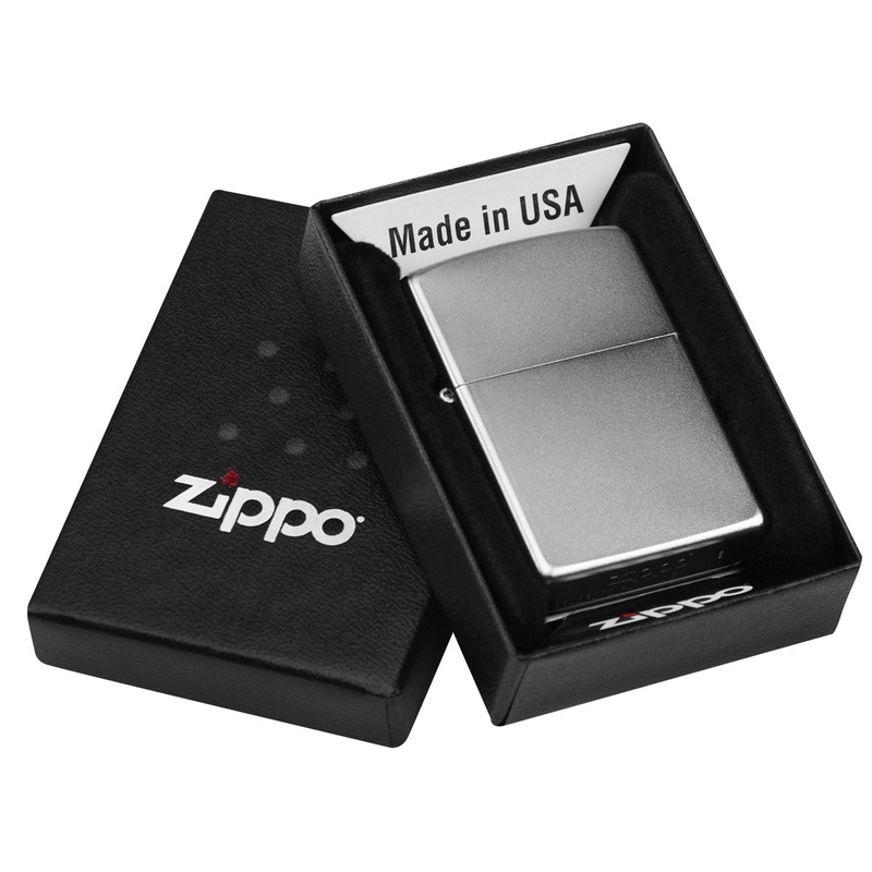 Zestaw Zapalniczka ZIPPO 205 satin GRAWER 