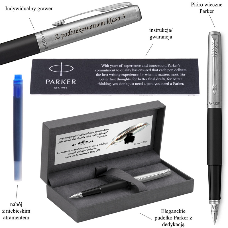 Pióro wieczne Parker Jotter Special na Dzień Nauczyciela z grawerem
