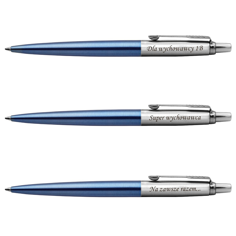 Długopis Parker Jotter CT Waterloo Blue z grawerem laserowym