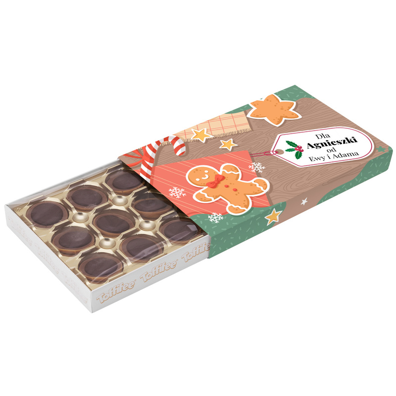 Bombonierka Toffifee ze zdjęciem i dedykacją Personalizacja