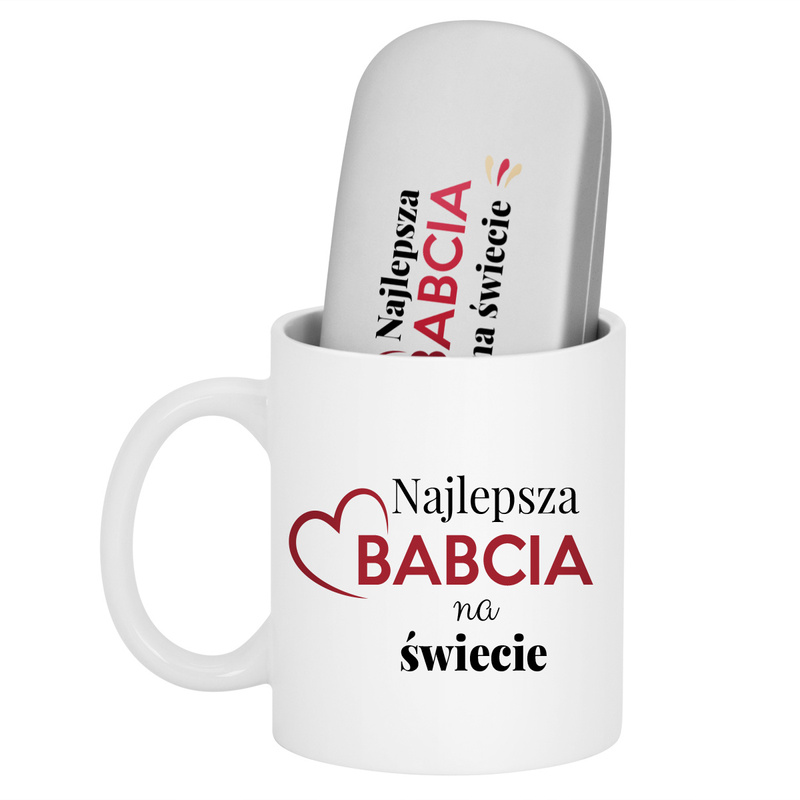 Zestaw na Dzień Babci: kubek i etui na okulary bez modyfikacji