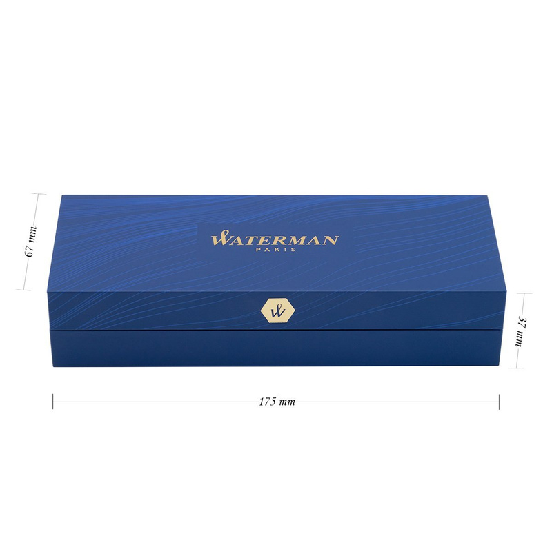 Długopis Waterman Expert Czarny GT w etui prezentowym bez graweru