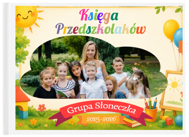 Księga Przedszkolaków – personalizowana pamiątka dla grupy przedszkolnej
